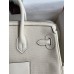 Hermes Birkin Cargo 25 Bag in Craie Toile and Swift Leather