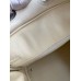 Hermes Birkin Cargo 25 Bag in Craie Toile and Swift Leather