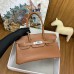 Hermes Shoulder Birkin Light 29 Bag in Gold Swift Calfskin