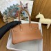 Hermes Shoulder Birkin Light 29 Bag in Gold Swift Calfskin