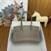 Hermes Shoulder Birkin Light 29 Bag in Taupe Swift Calfskin