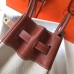 Hermes Birkin 35cm Canvas Bag With Barenia Leather GHW