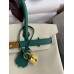 Hermes HSS Birkin 30 Bicolor Bag in Craie and Malachite Epsom Calfskin