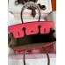 Hermes HSS Birkin 30 Bicolor Bag in Rose Lipstick and Taupe Epsom Calfskin