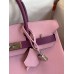 Hermes HSS Birkin 30 Bicolor Bag in Mauve Sylvestre and Anemone Epsom Calfskin