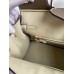 Hermes HSS Birkin 30 Bicolor Bag in Taupe and Craie Epsom Calfskin