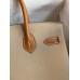 Hermes HSS Birkin 30 Bicolor Bag in Trench and Gold Epsom Calfskin
