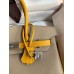 Hermes HSS Birkin 30 Bicolor Bag in Trench and Yellow Epsom Calfskin