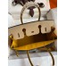 Hermes HSS Birkin 30 Bicolor Bag in Trench and Yellow Epsom Calfskin