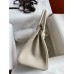 Hermes Birkin 35CM Retourne Handmade Bag In Craie Clemence Leather