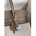 Hermes Birkin 30CM Handmade Bag In Toile & Black Swift Leather