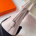 Hermes Bolide 1923 Mini Handmade Bag In Mauve Pale Chevre Mysore Leather