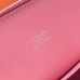Hermes Bolide 1923 Mini Handmade Bag In Rose Confetti Chevre Mysore Leather