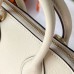 Hermes Bolide 1923 Mini Handmade Bag In Nata Chevre Mysore Leather