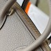 Hermes Bolide 1923 Mini Handmade Bag In Gris Asphalt Evercolor Calfskin