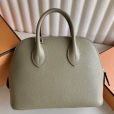 Hermes Bolide 1923 Mini Handmade Bag in Beige Marfa Evercolor Calfskin
