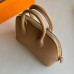 Hermes Bolide 1923 Mini Handmade Bag in Chai Evercolor Calfskin
