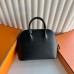 Hermes Bolide 1923 Mini Handmade Bag in Black Evercolor Calfskin