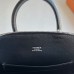 Hermes Bolide 1923 Mini Handmade Bag in Black Evercolor Calfskin
