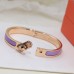 Hermes Lilas Mini Clic Kelly Bracelet
