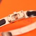 Hermes Black Mini Clic Kelly Bracelet