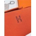 Hermes Bride-a-Brac Large Case in Orange Canvas