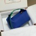 Hermes Bride-a-Brac Case in Blue Electric Canvas