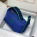 Hermes Bride-a-Brac Case in Blue Electric Canvas