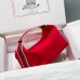 Hermes Bride-a-Brac Case in Red Canvas
