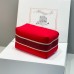 Hermes Bride-a-Brac Case in Red Canvas