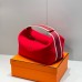 Hermes Bride-a-Brac Case in Red Canvas