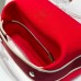 Hermes Bride-a-Brac Case in Red Canvas