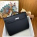 Hermes Kelly Depeches 36 Briefcase in Black Clemence Leather