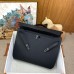 Hermes Kelly Depeches 36 Monochrome Briefcase in Clemence Leather