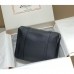 Hermes Steve 30 Messenger Bag in Black Clemence Leather