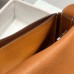 Hermes Steve Light Junior Messenger Bag in Gold Clemence Leather