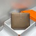 Hermes Steve Light Junior Messenger Bag in Taupe Clemence Leather