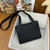 Hermes Sac a Depeches 21 Bag in Black Clemence Leather