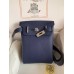 Hermes Hac a Dos PM Bag Vert de Gris Togo Leather
