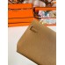 Hermes Kelly Depeches 25 Pouch in Sesame Epsom Calfskin