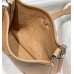 Hermes Evelyne III TPM Bag In Chai Clemence Leather