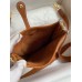 Hermes Evelyne Mini Handmade Bag in Gold Clemence Leather
