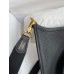 Hermes Evelyne Mini Handmade Bag in Black Clemence Leather