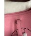 Hermes Evelyne Mini Handmade Bag in Rose Sakura Clemence Leather