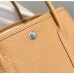 Hermes Garden Party 30 Bag In Chai Taurillon Leather