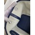 Hermes Garden Party 30 Handmade Bag in Toile and Blue Leather