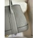 Hermes Neo Garden Party 23 Handmade Bag in Gris Meyer Clemence Leather