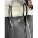 Hermes Neo Garden Party 23 Handmade Bag in Black Clemence Leather