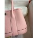 Hermes Neo Garden Party 23 Handmade Bag in Rose Sakura Clemence Leather