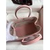 Hermes Neo Garden Party 23 Handmade Bag in Rose Sakura Clemence Leather